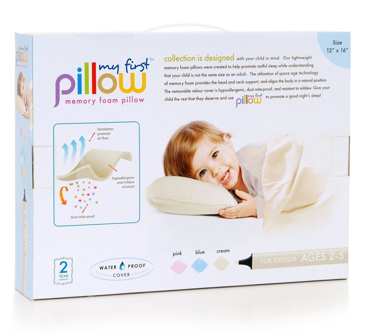 Memory Foam Toddler Pillow